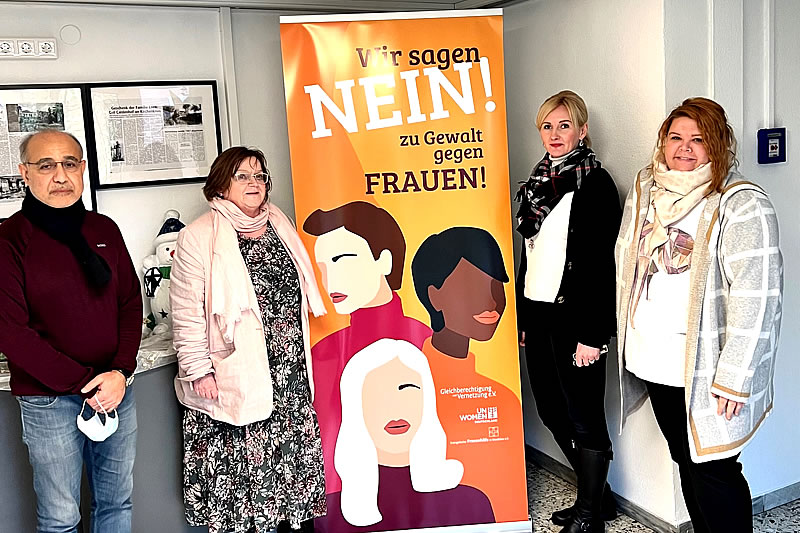 Pflegeschule Haus Caldenhof sagt: Nein zu Gewalt an Frauen (November 2022)